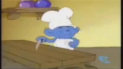 smurfs spongebob and sadness.